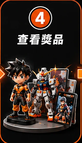步驟 4:查看獎品